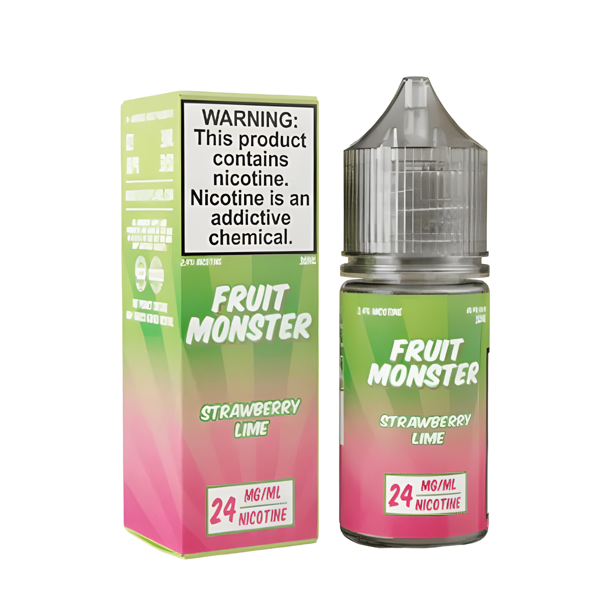 Fruit Monster Salt Nicotine Vape Juice 24 Mg 30 Ml Strawberry Kiwi Pomegranate