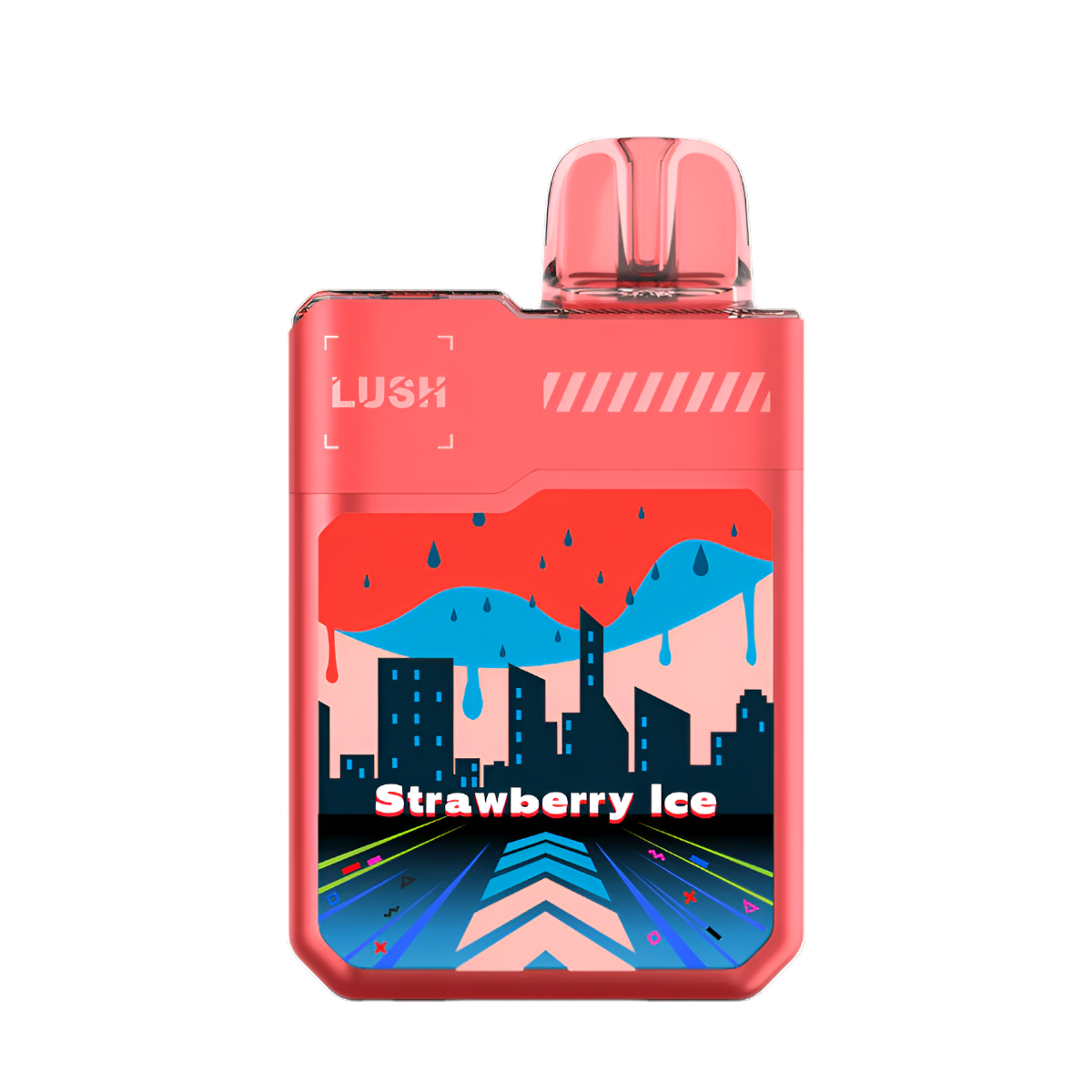 Geek Bar Digiflavor Lush Disposable Vape Strawberry Ice  