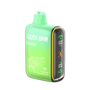 Geek Bar Pulse 15K Disposable Vape Aquarius Grape Blow Pop   | Vapezilla