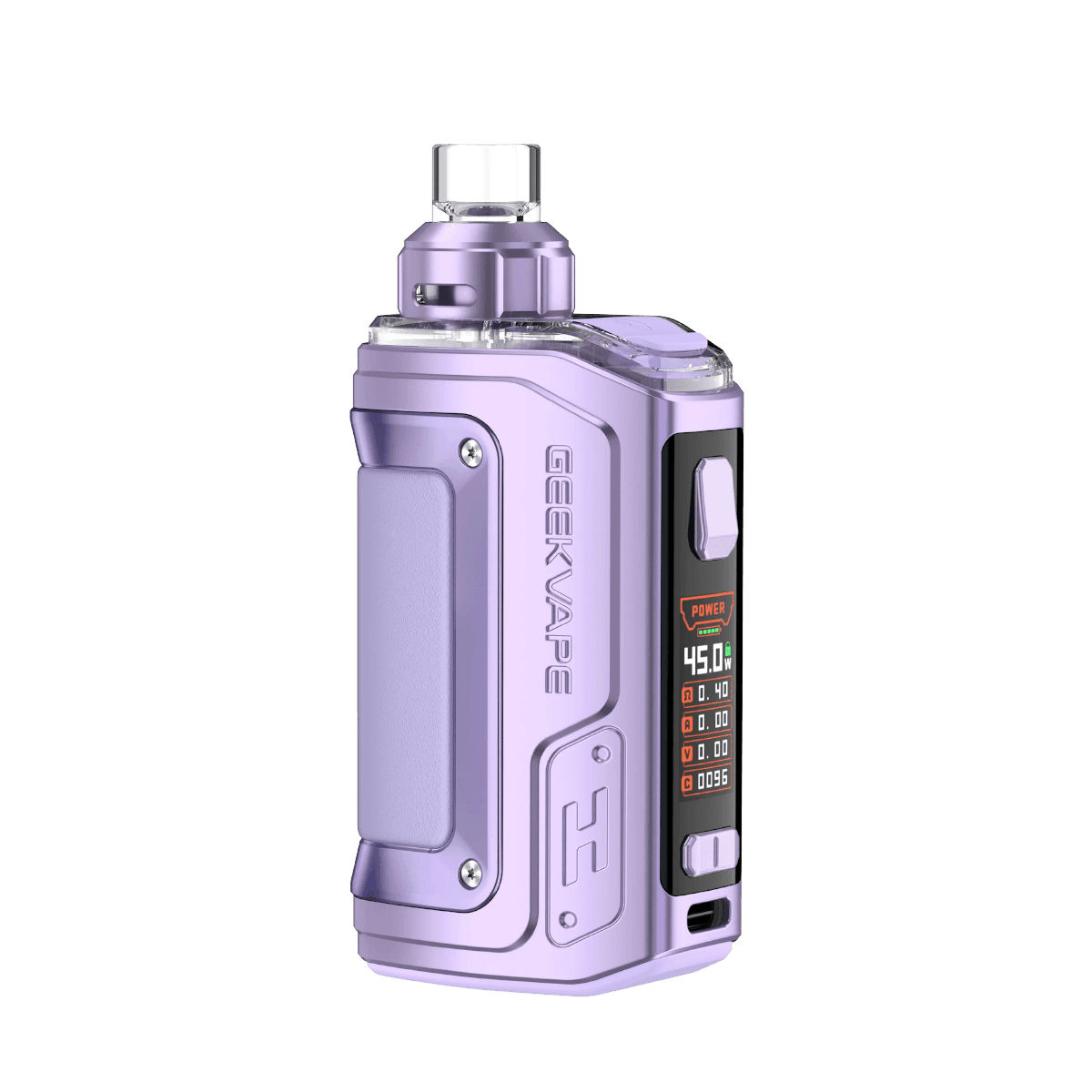 Geekvape H45 (Aegis Hero 2) Crystal Edition Pod-Mod Kit Crystal Purple  