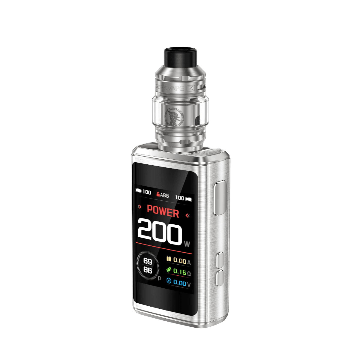 Geekvape Z200 (Zeus 200) Advanced Mod Kit Silver  