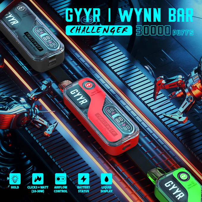 GYYR x Wynn Bar Challenger 30K Disposable Vape