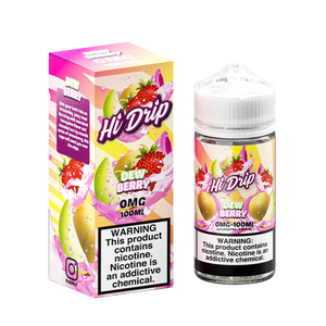 Hi Drip Freebase Vape Juice 0 Mg 100 Ml Dew Berry