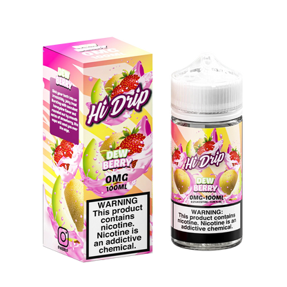 Hi Drip Freebase Vape Juice 0 Mg 100 Ml Dew Berry