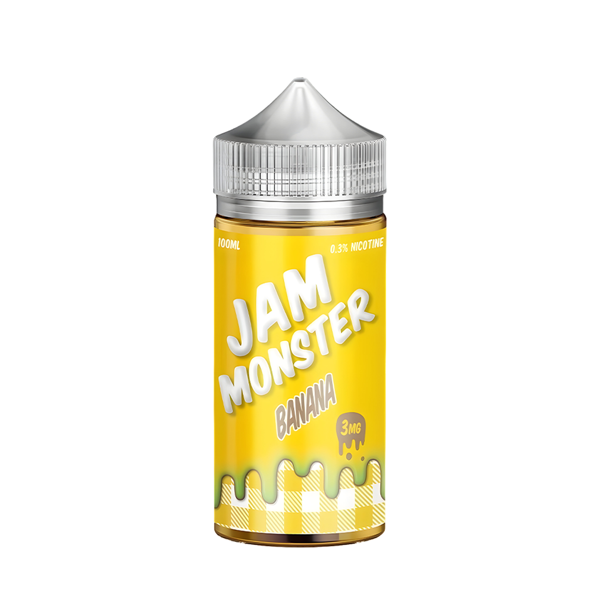 Jam Monster Freebase Vape Juice 6 Mg 100 Ml Banana