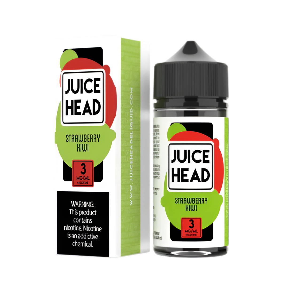 Juice Head Classics Freebase Vape Juice 0 Mg 100 Ml Strawberry Kiwi