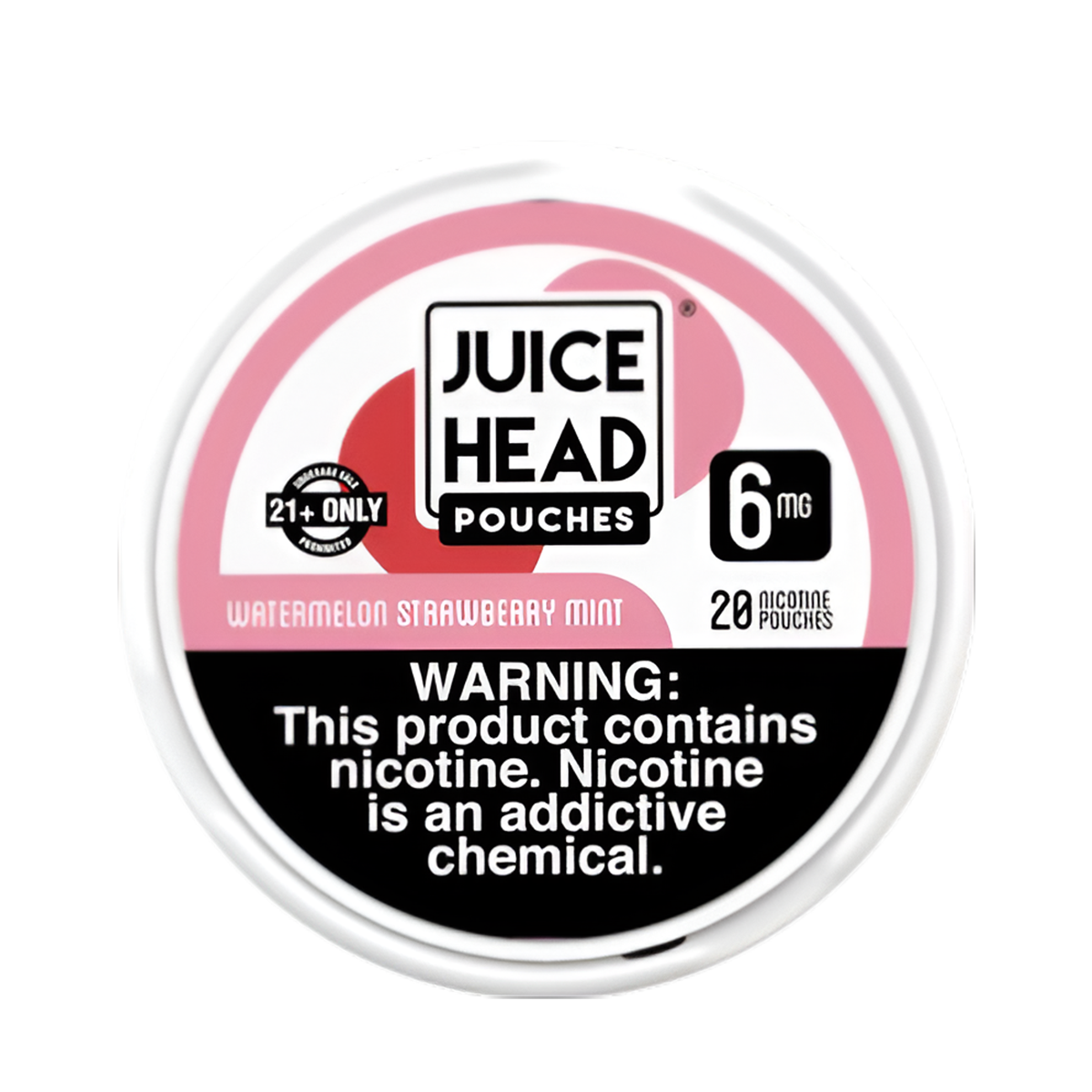 Juice Head Nicotine Pouches 6 Mg 20 Nicotine Punches Watermelon Strawberry Mint
