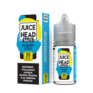 Juice Head Salt Nicotine Vape Juice 25 Mg 30 Ml Blueberry Lemon