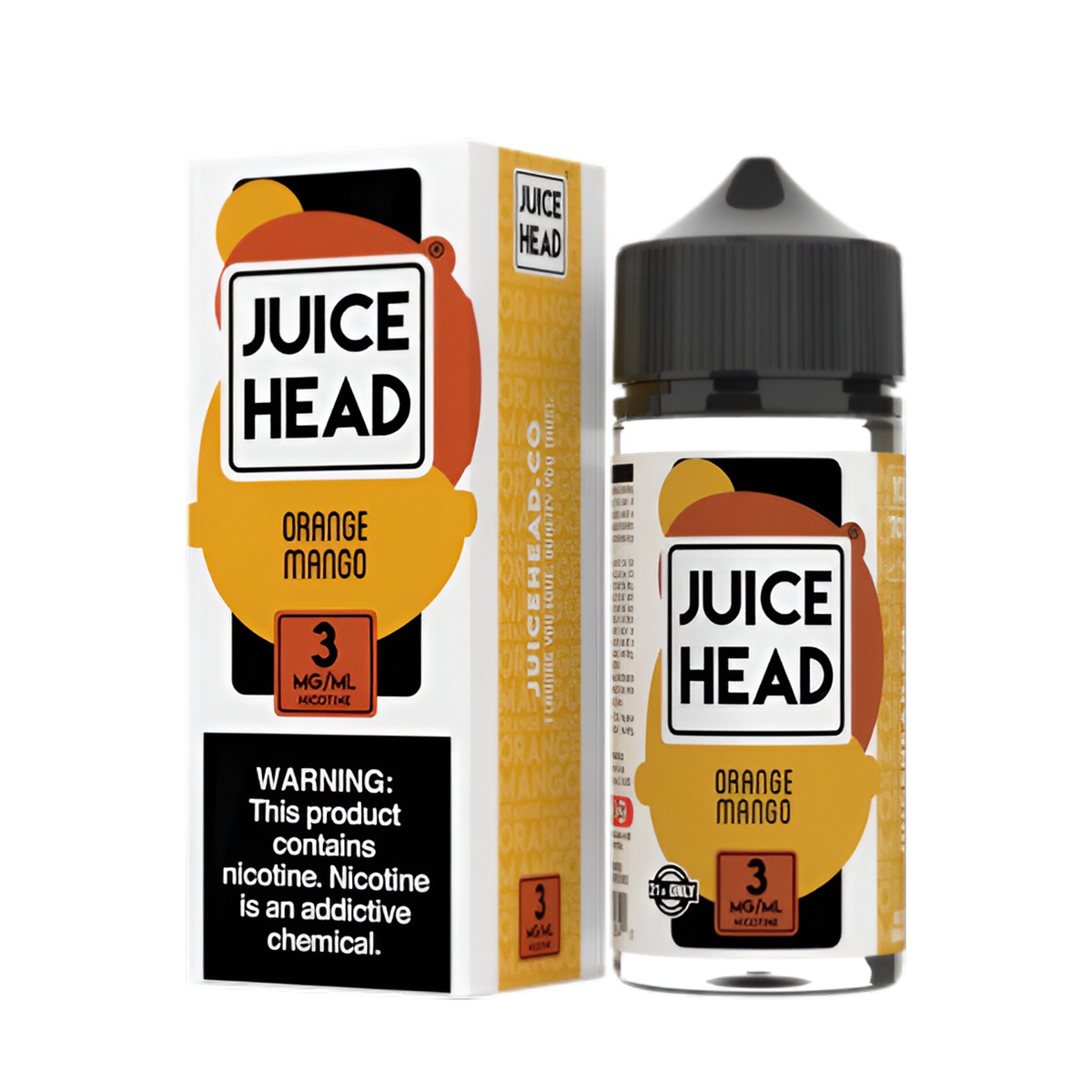 Juice Head ZTN Classics Freebase Vape Juice 3 Mg 100 Ml Orange Mango