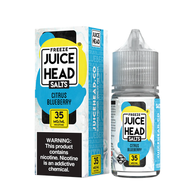 Juice Head ZTN Freeze Salt Nicotine Vape Juice 35 Mg Citrus Blueberry Freeze