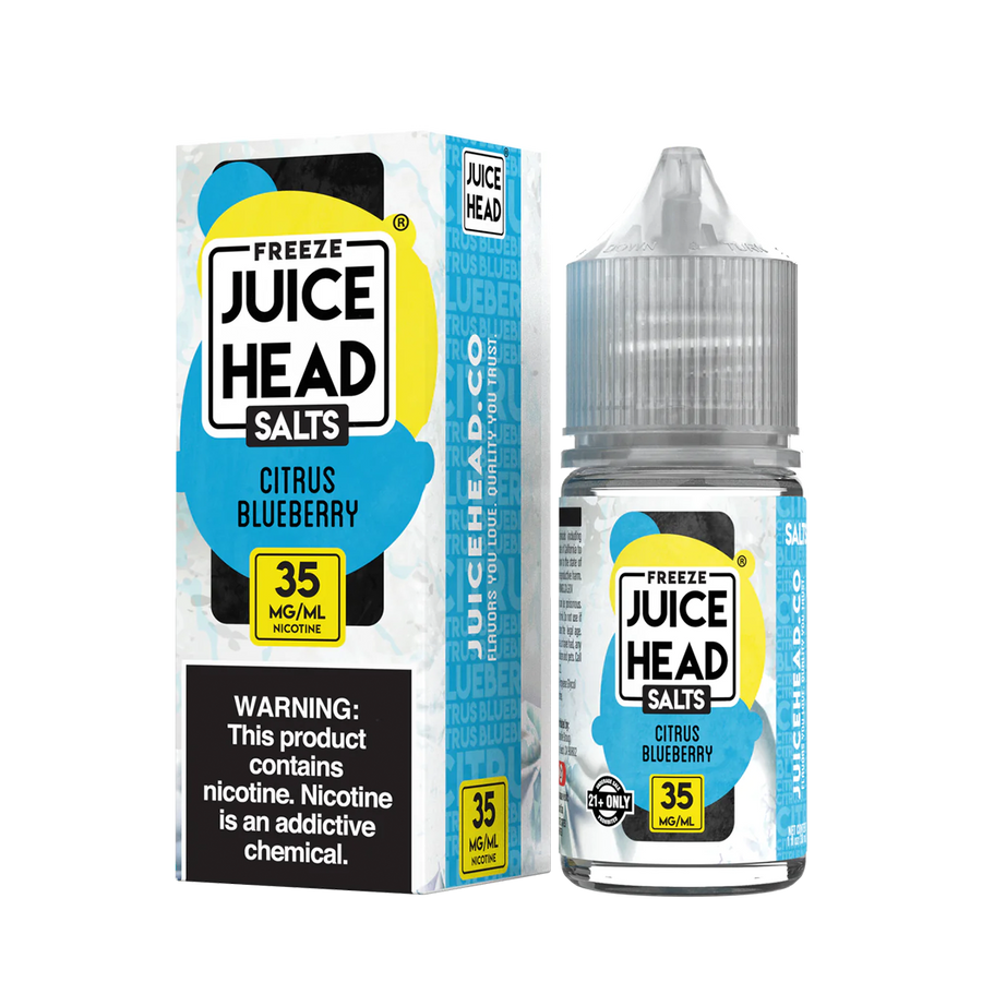Juice Head ZTN Freeze Salt Nicotine Vape Juice 35 Mg Citrus Blueberry Freeze