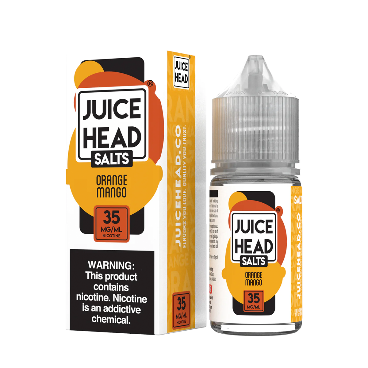 Juice Head ZTN Freeze Salt Nicotine Vape Juice 35 Mg 30 Ml Orange Mango Freeze