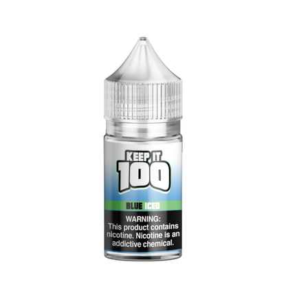 Keep it 100 Original Flavors Salt Nicotine Vape Juice 30 Mg 30 Ml Blue Ice