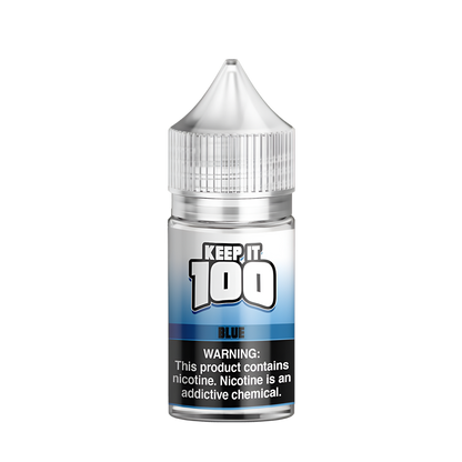 Keep it 100 Original Flavors Salt Nicotine Vape Juice 30 Mg 30 Ml Blue