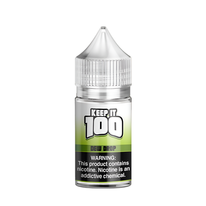 Keep it 100 Original Flavors Salt Nicotine Vape Juice 30 Mg 30 Ml Dew Drop