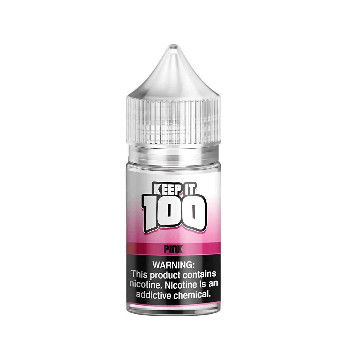 Keep it 100 Original Flavors Salt Nicotine Vape Juice 30 Mg 30 Ml Pink