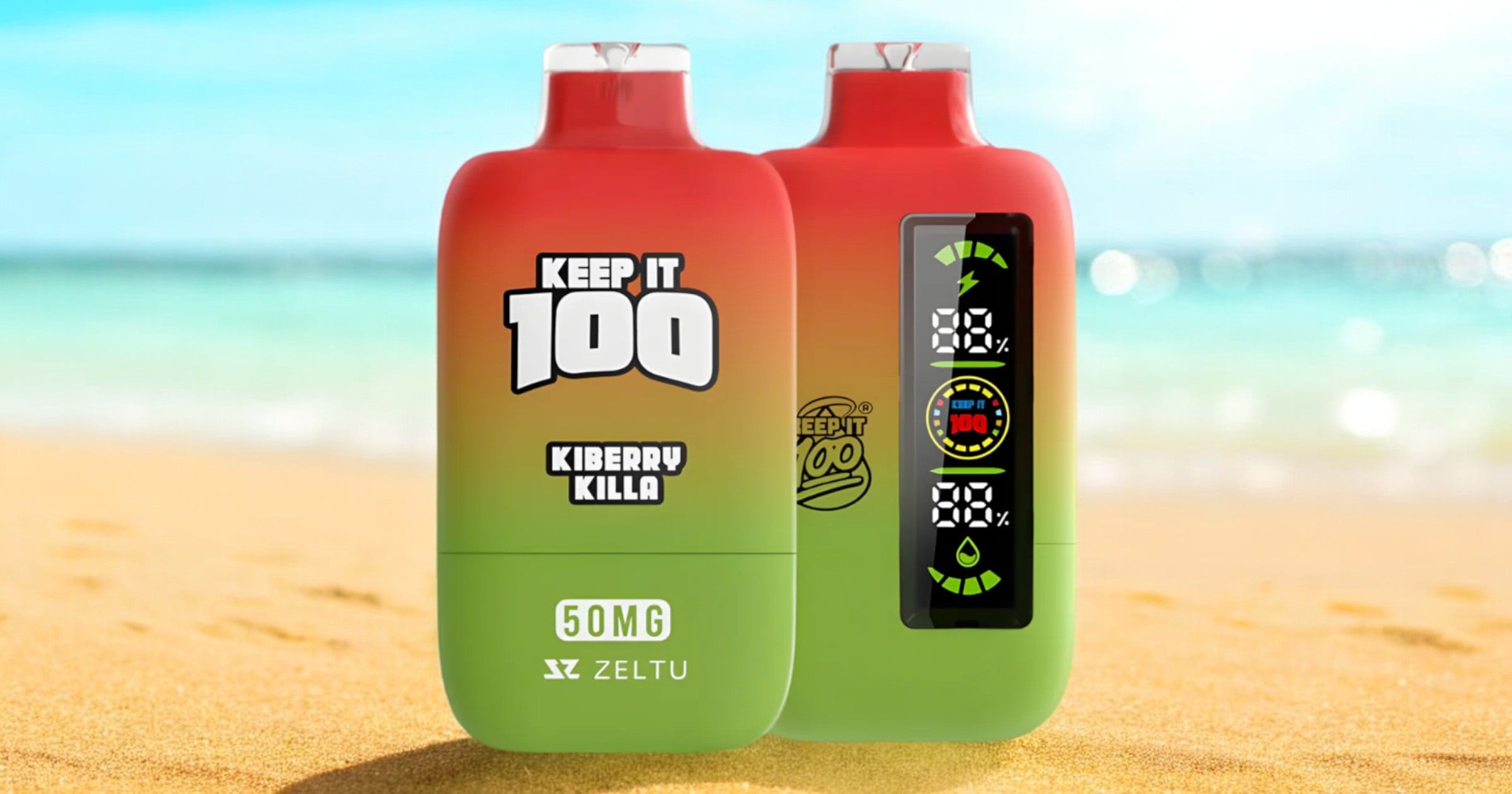 Keep It 100 Vape 20,000 Puffs Disposable | USA-Made E-Juice Keep It 100 Vape 20,000 Puffs Disposable | USA-Made E-Juice
