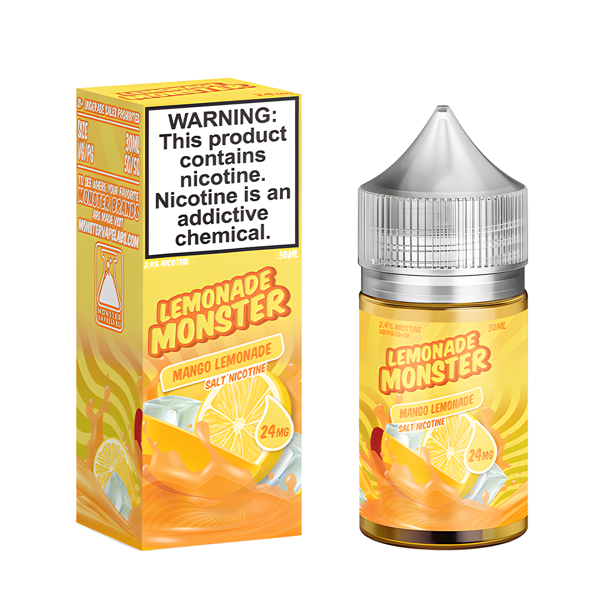 Lemonade Monster Salt Nicotine | 24 ~ 48 Mg Nic in 6 Flavors