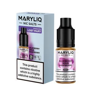 Lost Mary Maryliq Salt Nicotine Vape Juice 20 Mg 10 Ml Blueberry Sour Raspberry