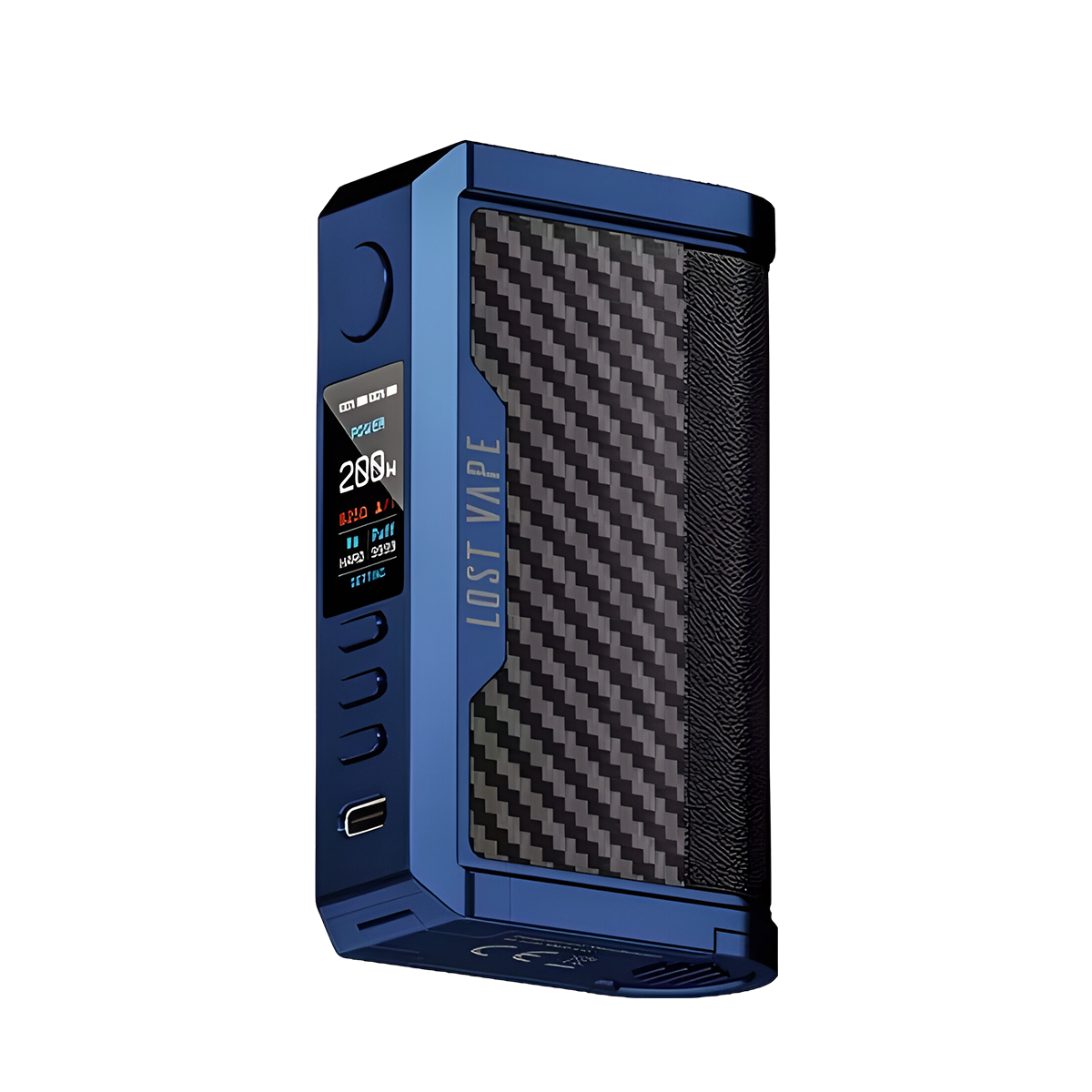 Lost Vape Centaurus Q200 Box-Mod Kit Sierra Blue Carbon Fiber  