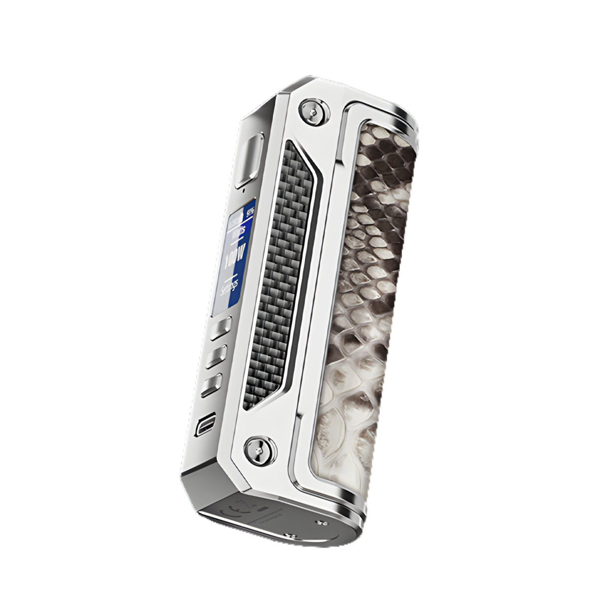 Lost Vape Thelema Solo DNA 100C Box-Mod Kit SS/Oyster White  