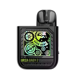 Lost Vape Ursa Baby 2 Pod System Kit Pop Black ☓ Time Gear  