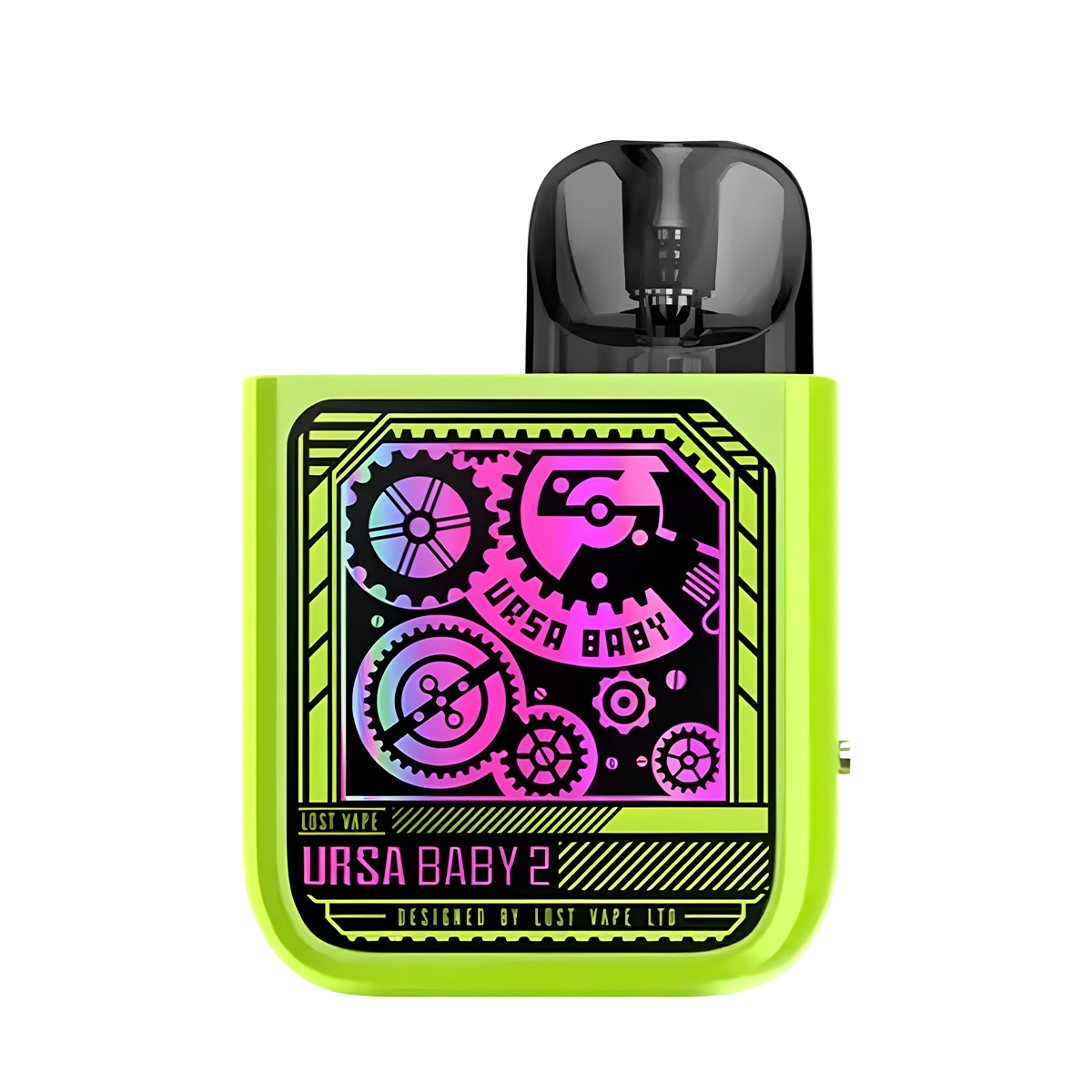 Lost Vape Ursa Baby 2 Pod System Kit Pop Green ☓ Time Gear  