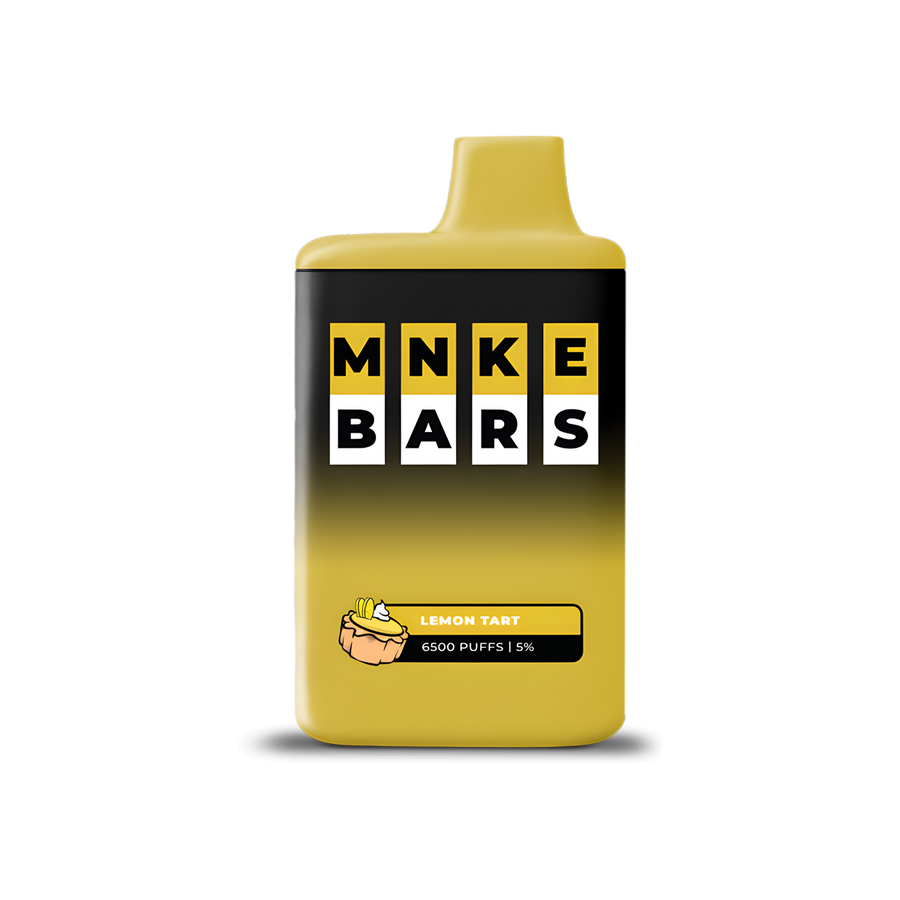 MNKE Bars 6500 Disposable Vape Lemon Tart