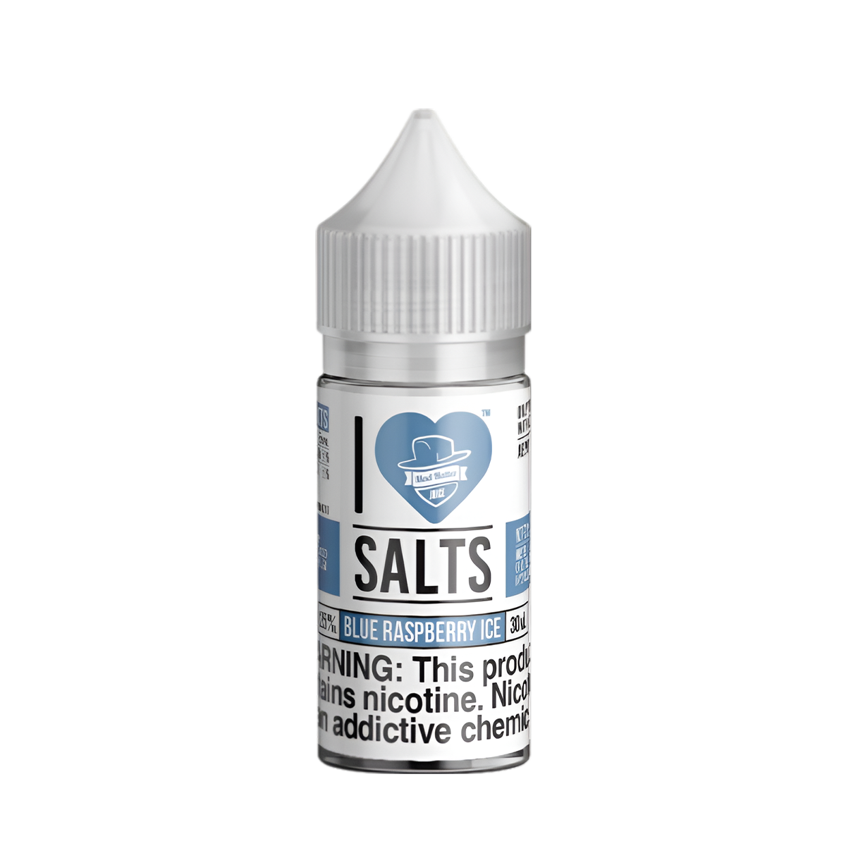 Mad Hatter I Love Salt Nicotine Vape Juice 25 Mg 30 Ml Blue Raspberry Ice