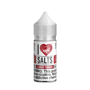 Mad Hatter I Love Salt Nicotine Vape Juice 25 Mg 30 Ml Classic Tobacco