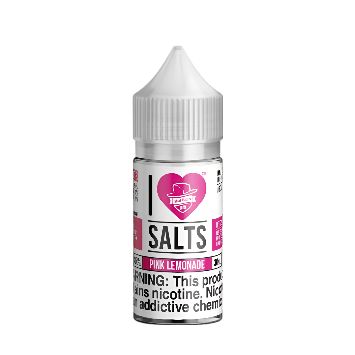 Mad Hatter I Love Salt Nicotine Vape Juice 25 Mg 30 Ml Pink Lemonade