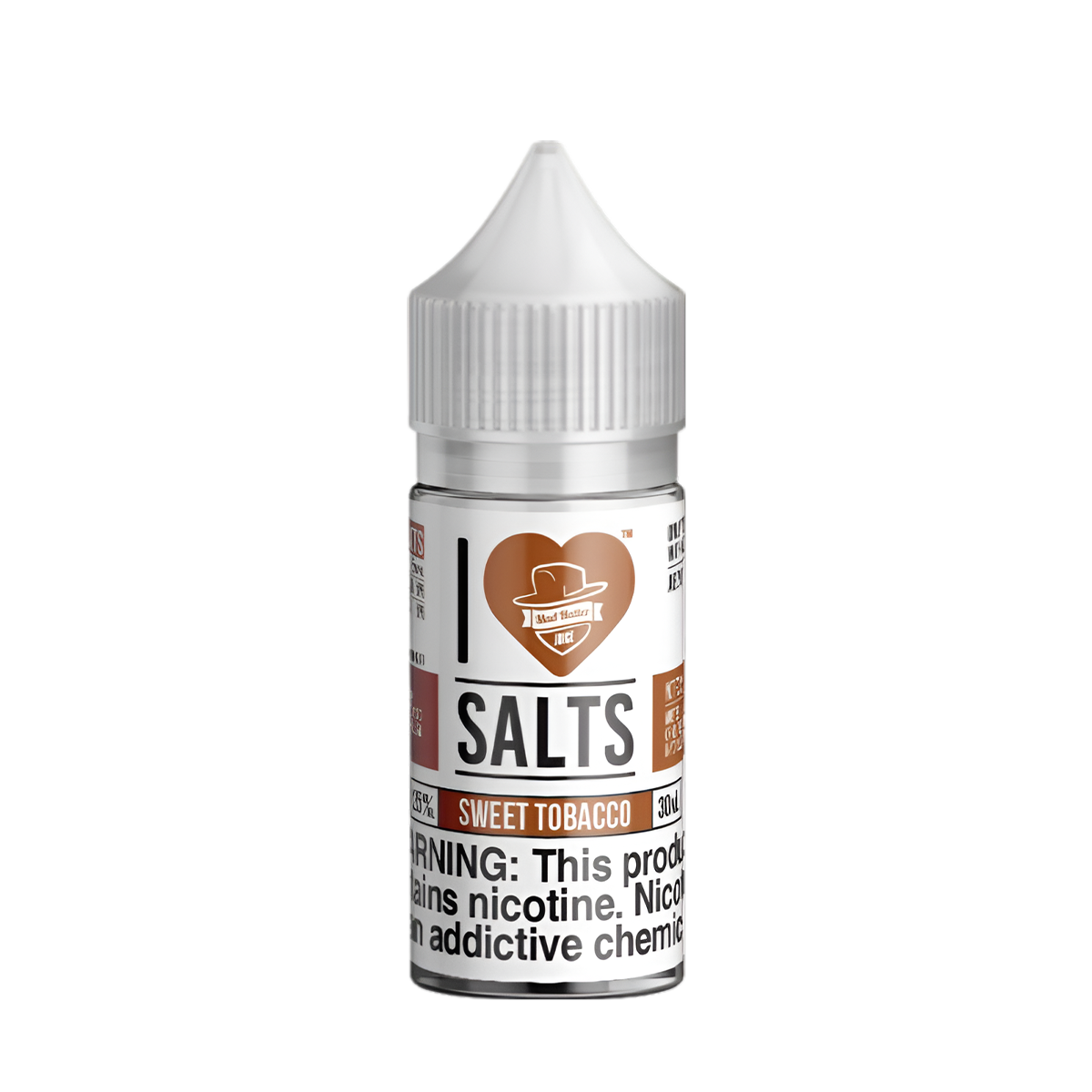 Mad Hatter I Love Salt Nicotine Vape Juice 25 Mg 30 Ml Sweet Tobacco