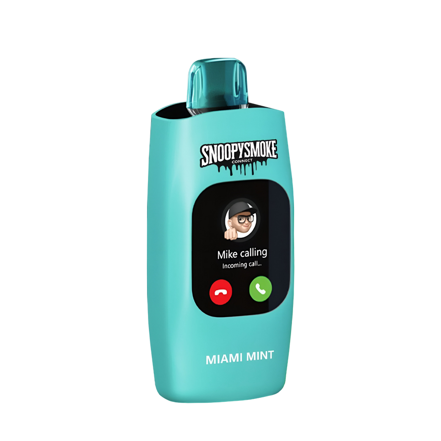 Snoopy Smoke Connect 30K Disposable Vape Miami Mint