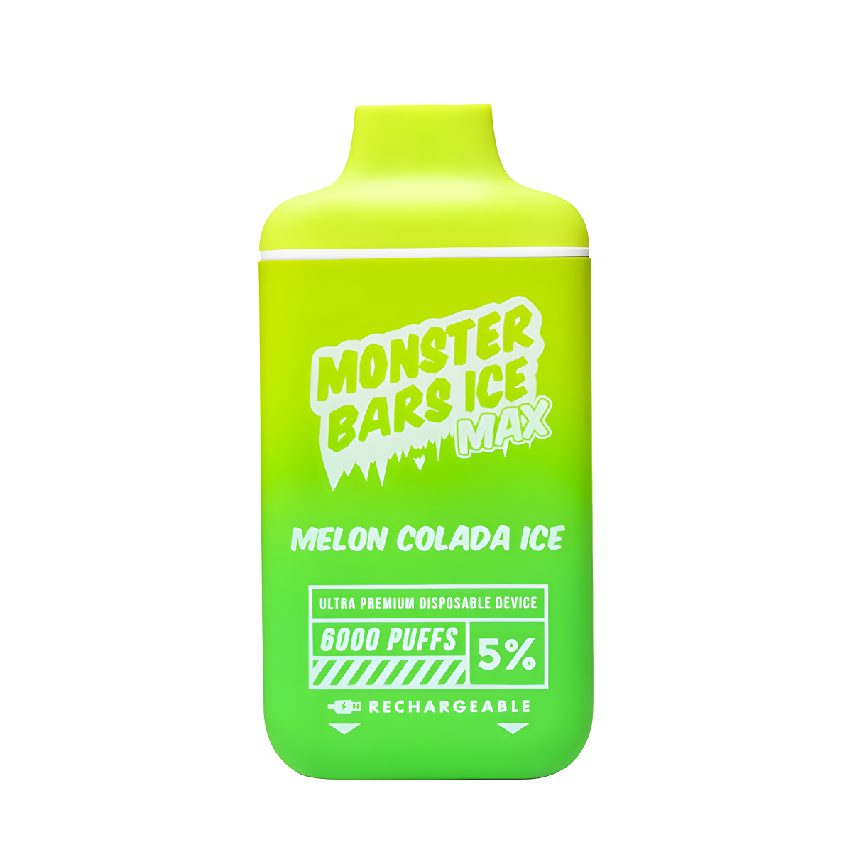 Monster Bars MAX 6000 Disposable Vape Melon Colada Ice  
