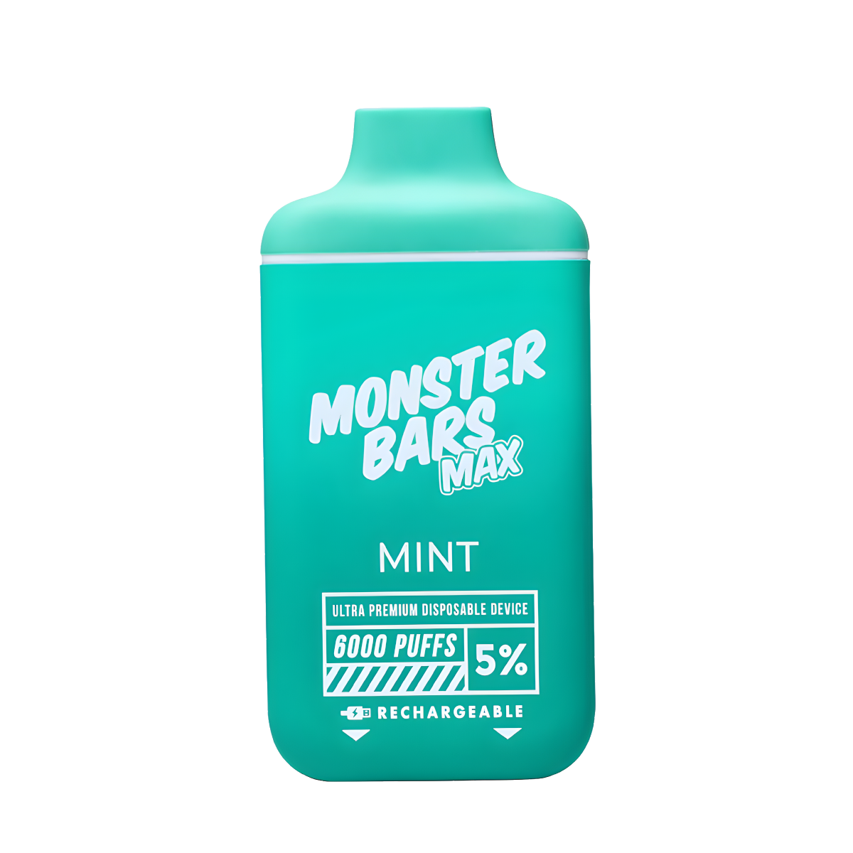 Monster Bars MAX 6000 Disposable Vape Mint  