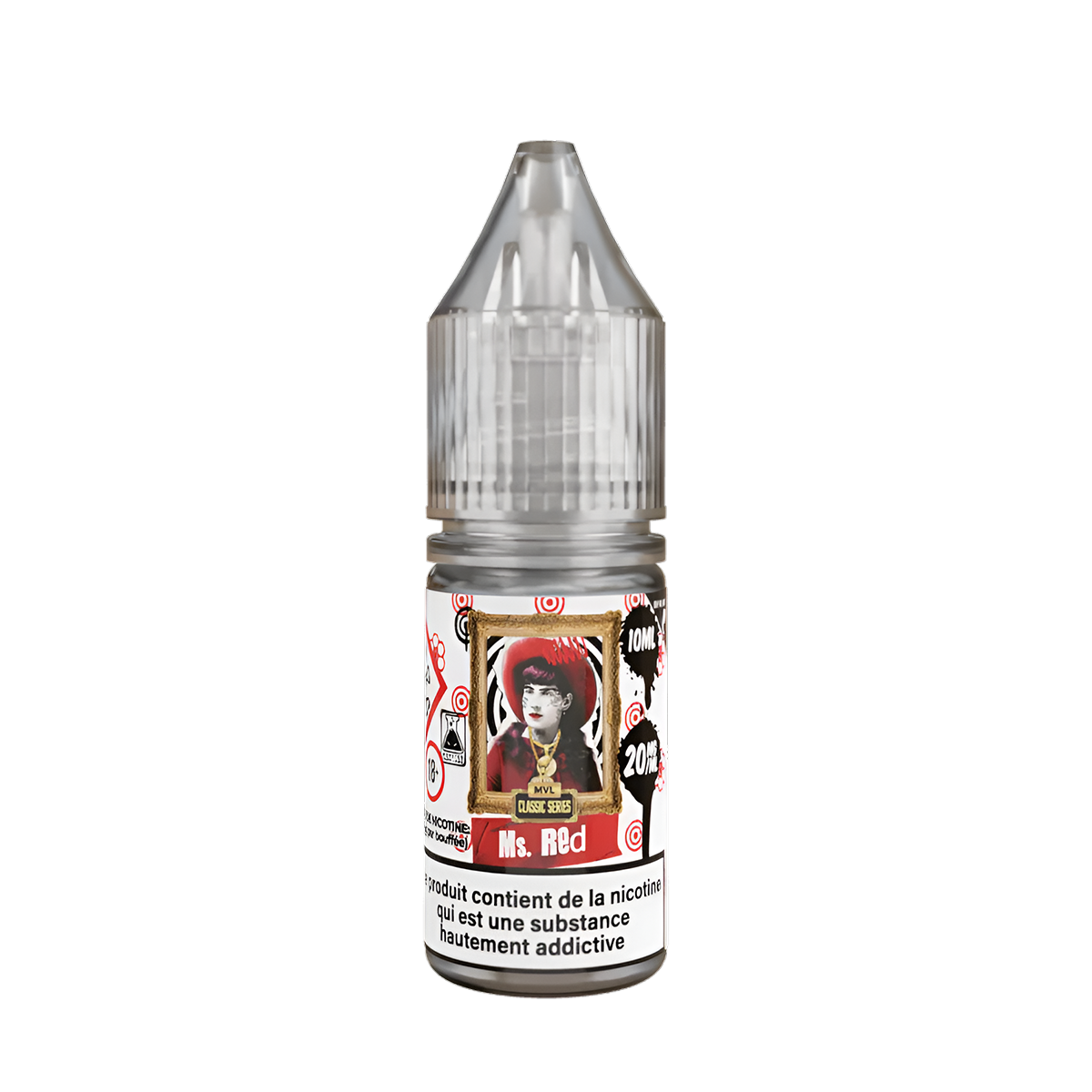 Monster Labs Classic Salt Nicotine Vape Juice 20 Mg 10 Ml Ms Red