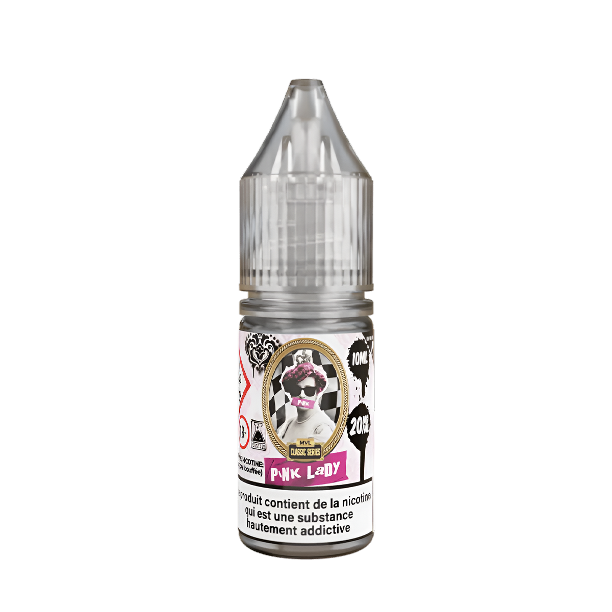 Monster Labs Classic Salt Nicotine Vape Juice 20 Mg 10 Ml Pink Lady