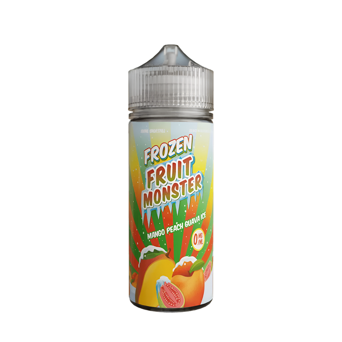 Frozen Fruit Monster Freebase Vape Juice 0 Mg 100 Ml Mango Peach Guava Ice