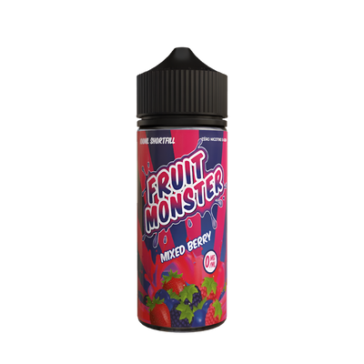 Fruit Monster Freebase Vape Juice 0 Mg Mixed Berry
