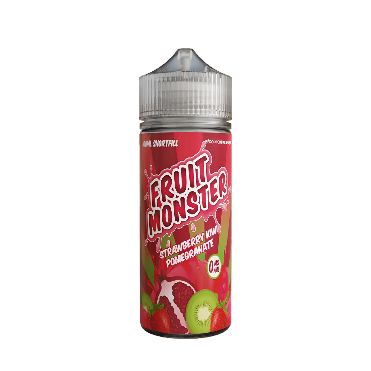 Fruit Monster Freebase Vape Juice 0 Mg 100 Ml Strawberry Kiwi Pomegranate