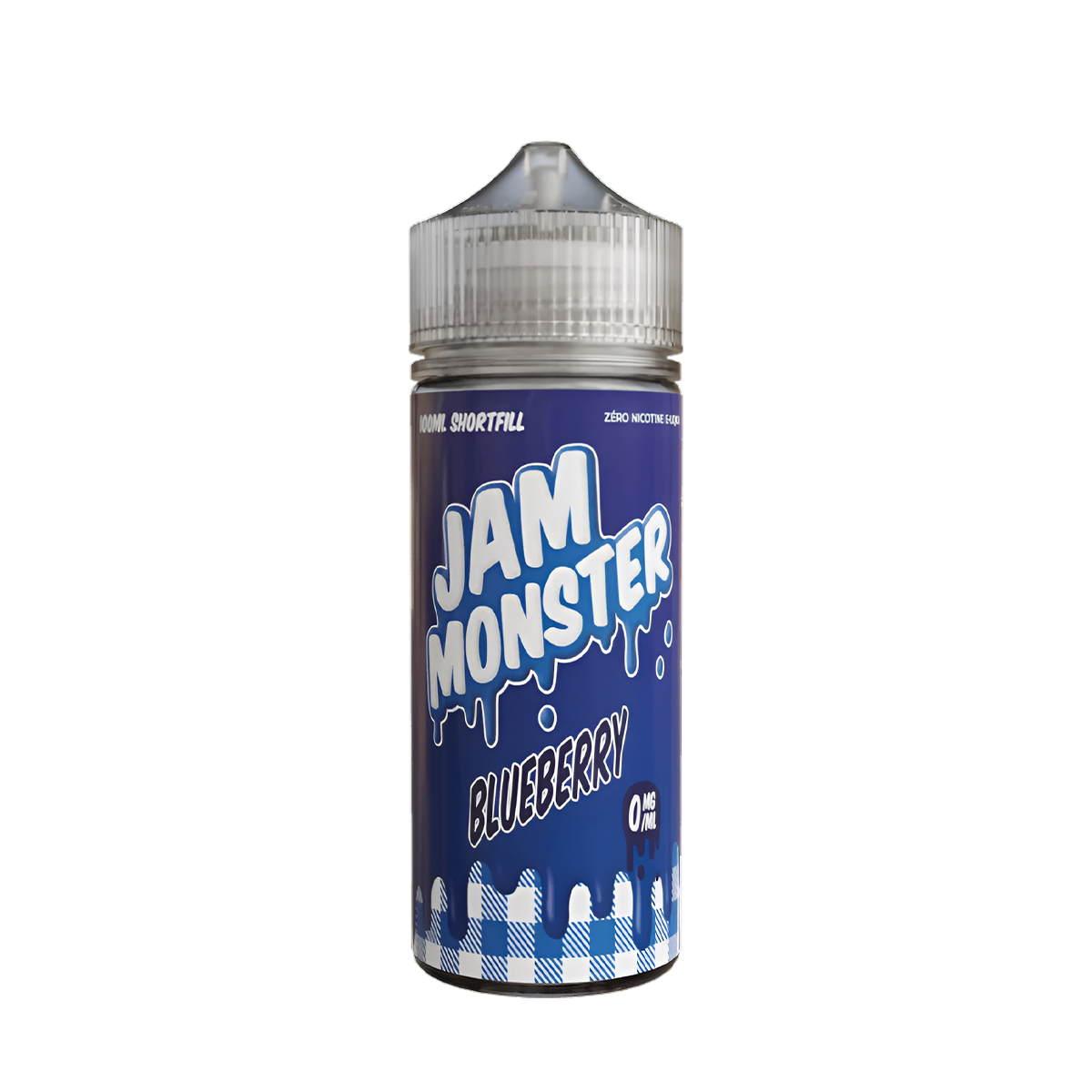 Jam Monster Freebase Vape Juice 0 Mg 100 Ml Blueberry