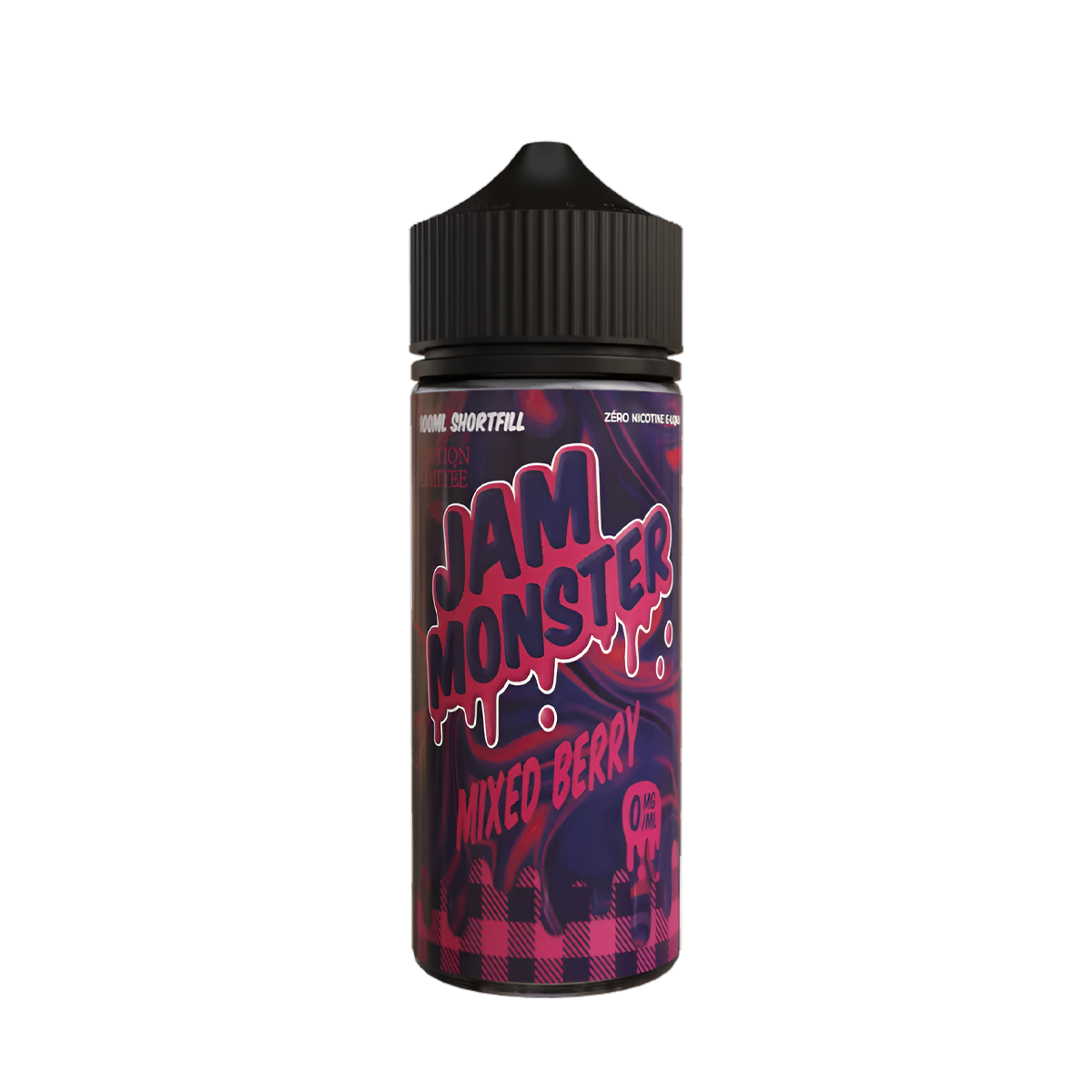 Jam Monster Freebase Vape Juice 0 Mg 100 Ml Mixed Berry