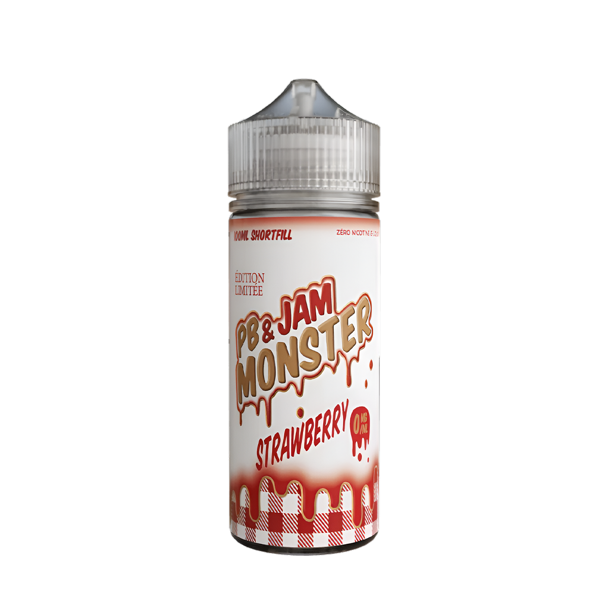 Jam Monster Freebase Vape Juice 0 Mg 100 Ml PB & Strawberry
