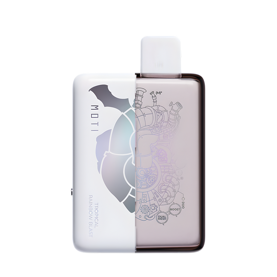 MOTI Duo 9000 Disposable Vape Tropical Rainbow Blast
