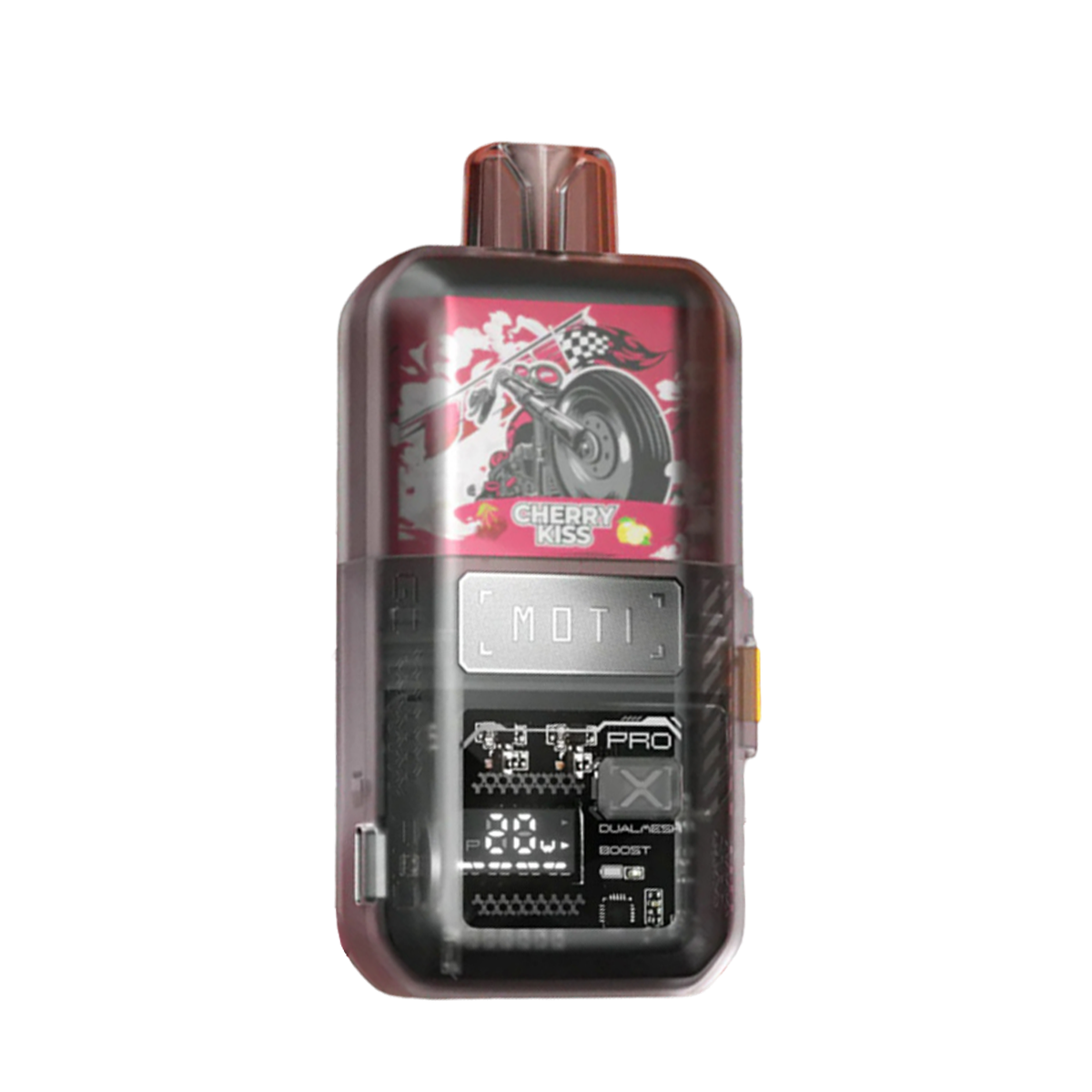 MOTI Go Pro 12000 Disposable Vape 50 Mg Cherry Kiss 