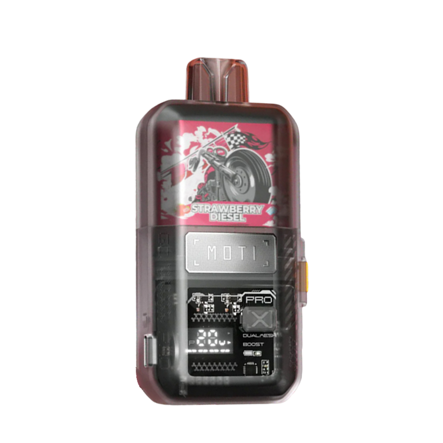 MOTI Go Pro 12000 Disposable Vape Strawberry Diesel