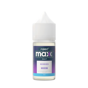 Naked 100 Ice Salt Nicotine Vape Juice 35 Mg 30 Ml Blueberry Raspberry Ice | Vapezilla