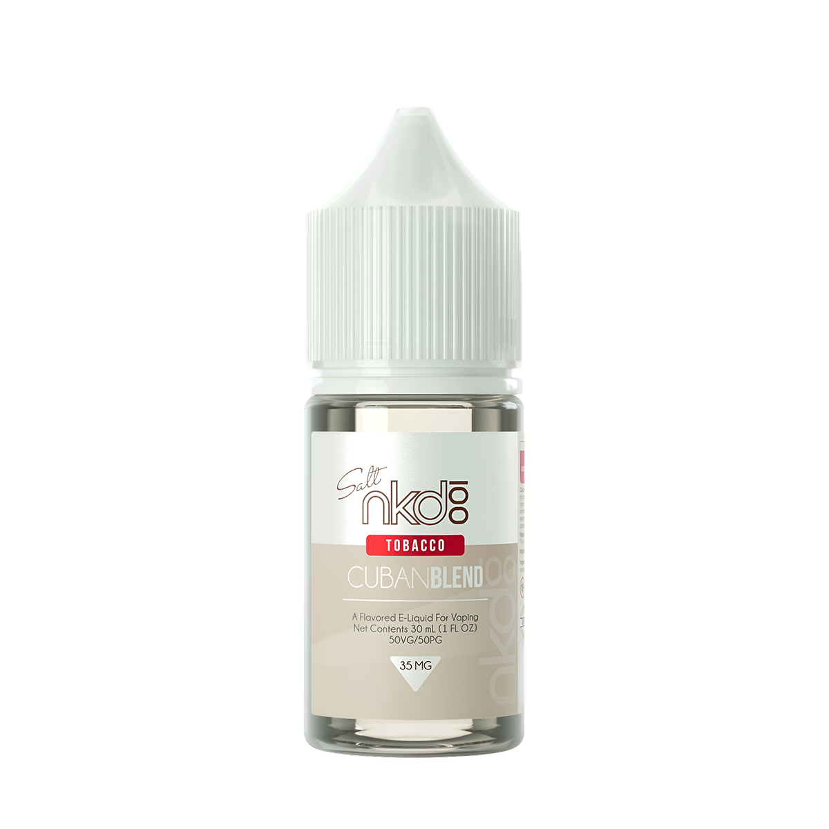 Naked 100 Tobacco Salt Nicotine Vape Juice 35 Mg 30 Ml Cuban Blend (Caribbean Tobacco)