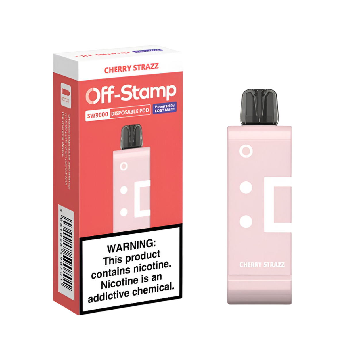 OFF Stamp SW9000 Disposable Vape Cherry Strazz  