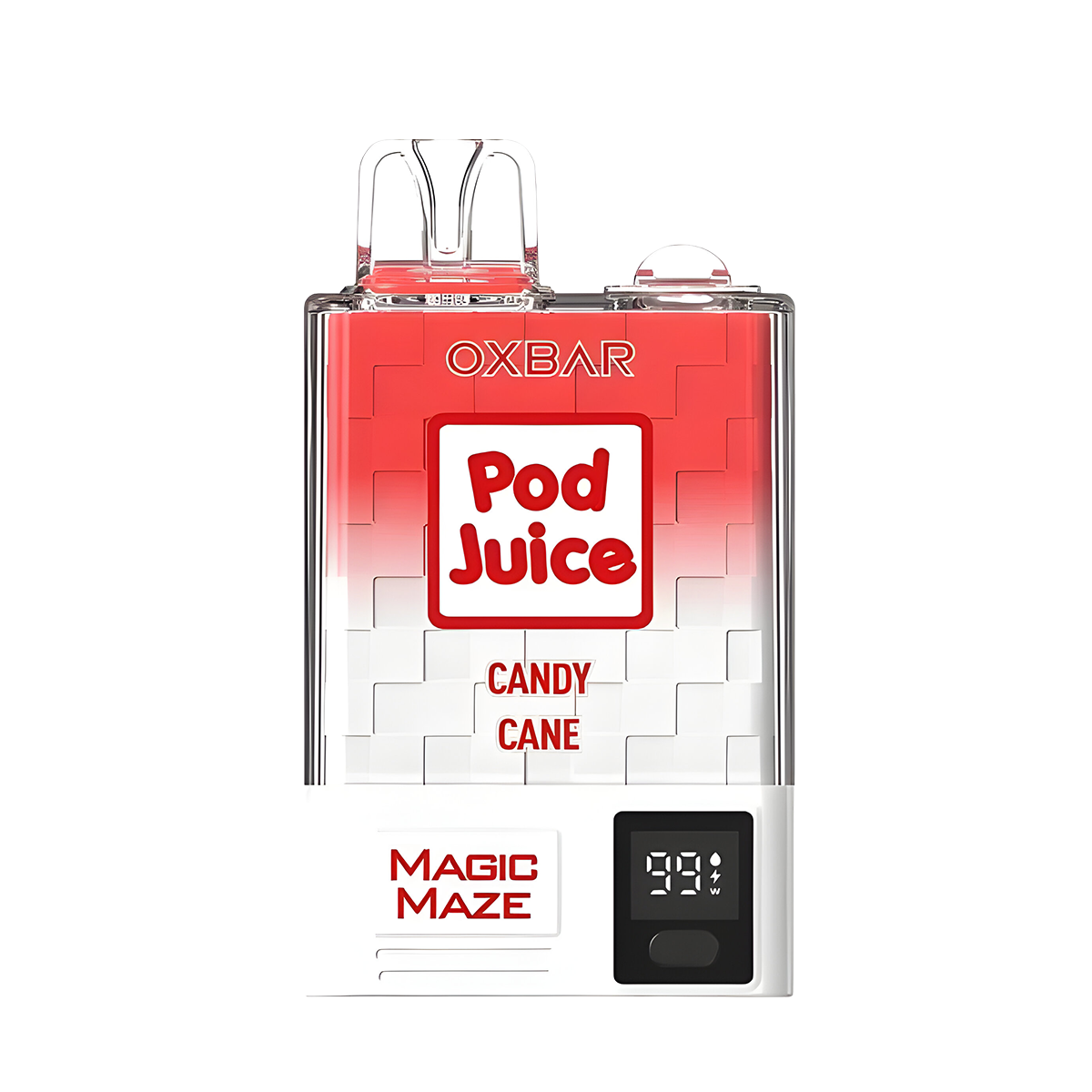 OXBAR x Pod Juice Magic Maze Pro Disposable Vape Candy Cane  